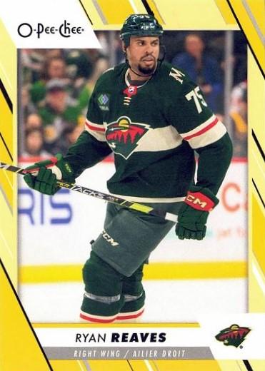 Ryan Reaves #214 Minnesota Wild | 2023-24 O-Pee-Chee Yellow Border