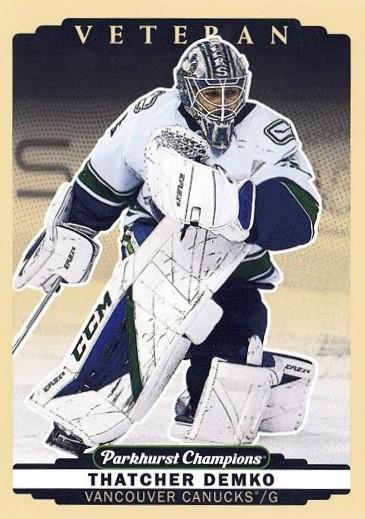 Thatcher Demko #214 Vancouver Canucks | 2022-23 Parkhurst Champions