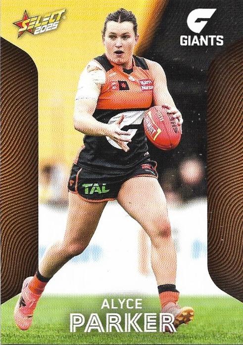 Alyce Parker #214 Greater Western Sydney Giants | 2025 Select AFL Footy Stars