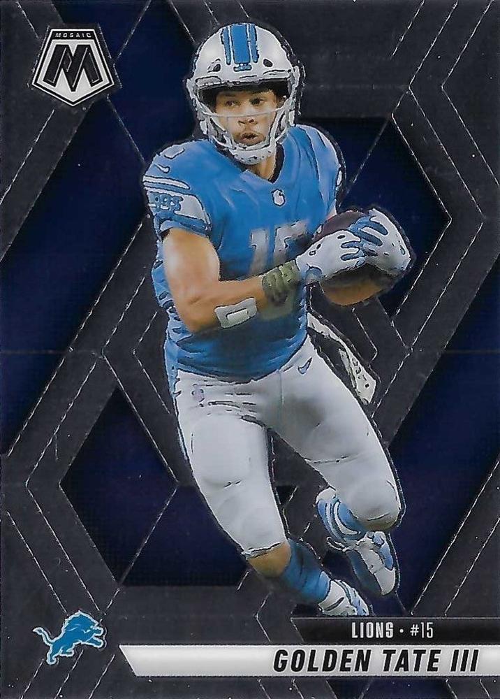 Golden Tate III #214 Detroit Lions | 2025 Panini Mosaic | NFL Football