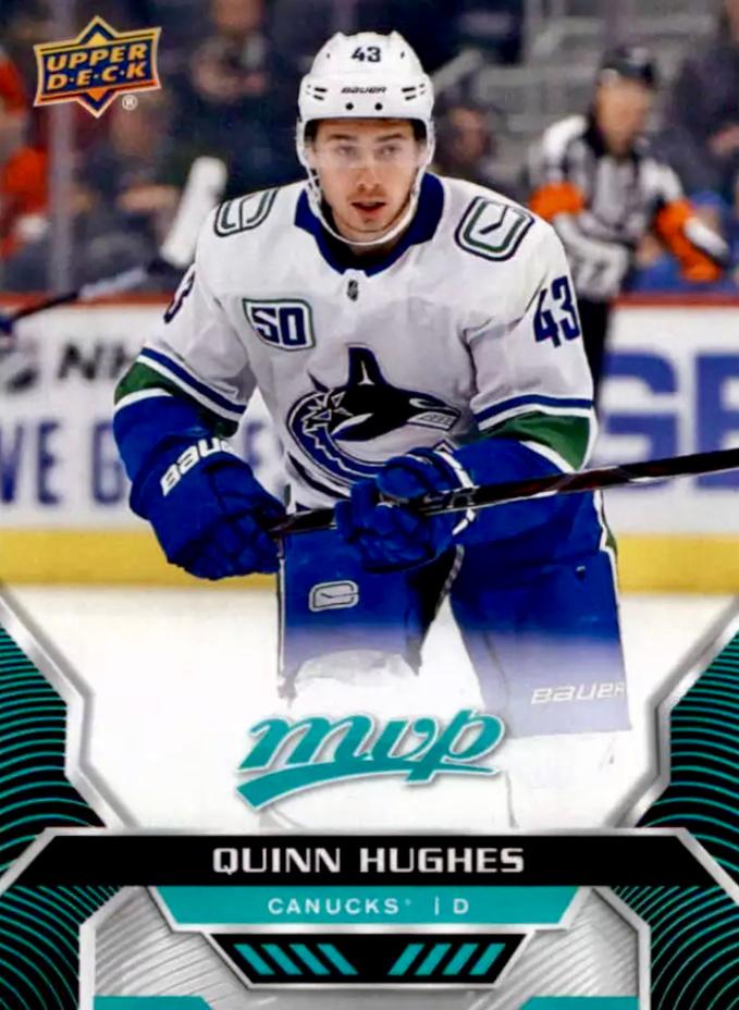Quinn Hughes #215 Vancouver Canucks | 2020-21 Upper Deck MVP