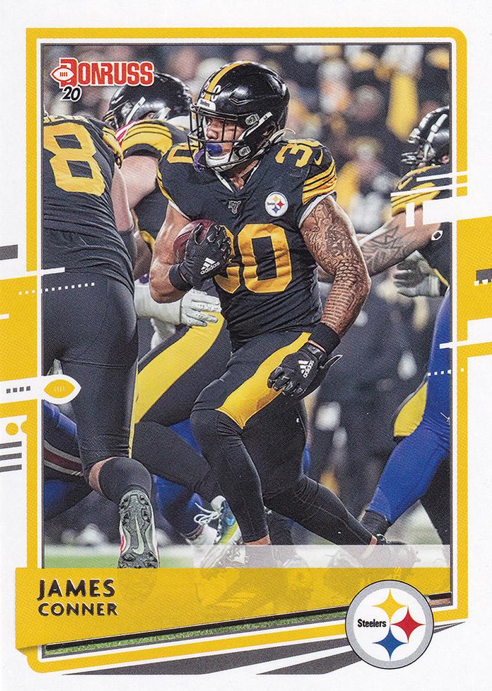 James Conner #215 Pittsburgh Steelers | 2020 Panini Donruss | NFL Football
