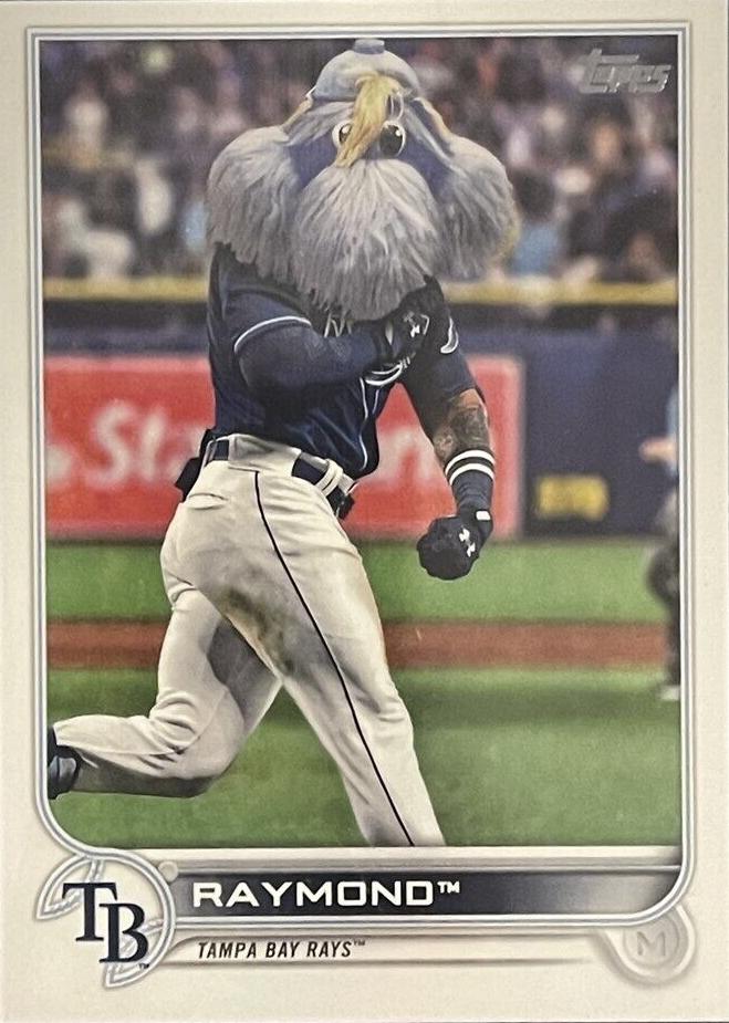 Raymond #215 Tampa Bay Rays (Mascot, insert in Series 2) | 2022 Topps