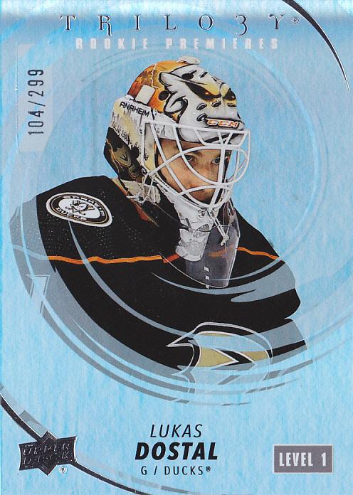 Lukas Dostal #215 Anaheim Ducks | 2022-23 Upper Deck Trilogy