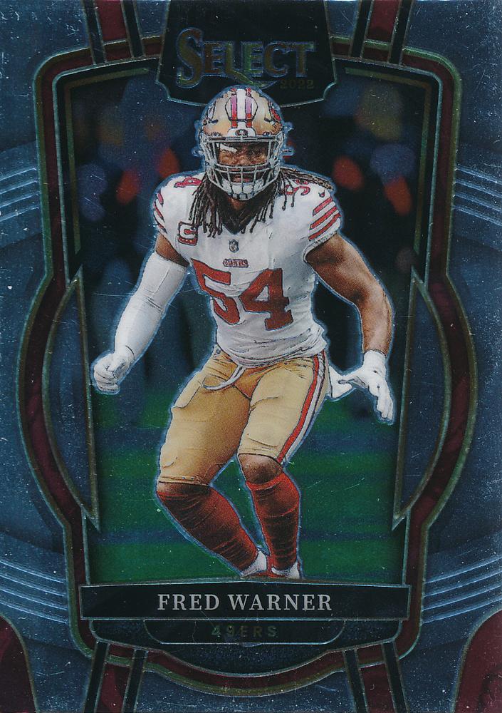 Fred Warner #215 San Francisco 49ers | 2022 Panini Select | NFL Football
