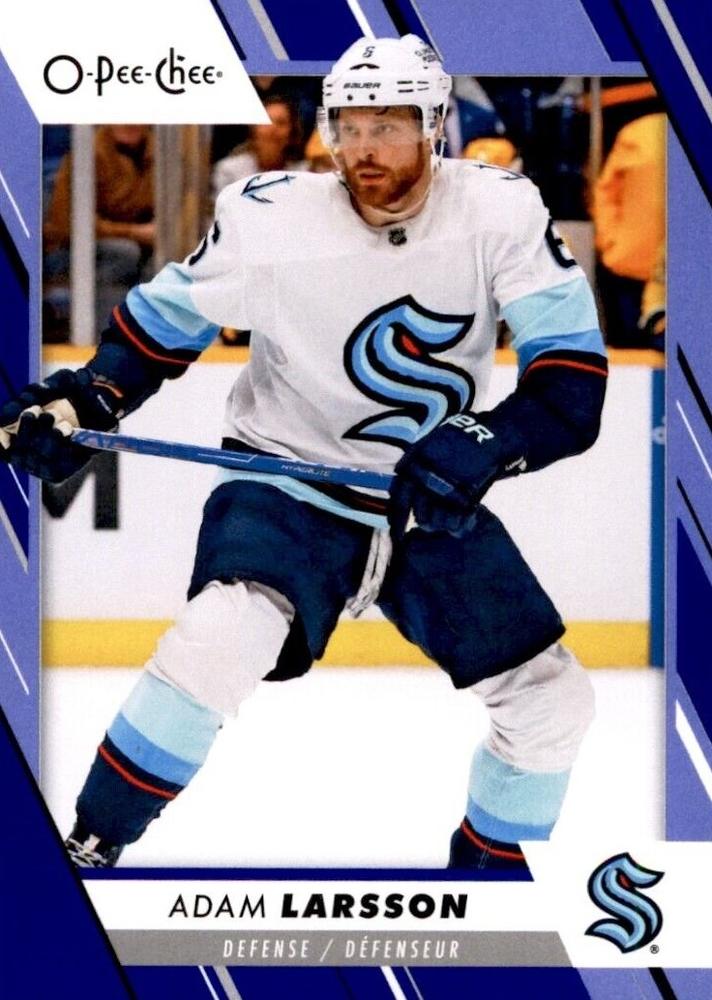 Adam Larsson #215 Seattle Kraken | 2023-24 O-Pee-Chee Blue Border