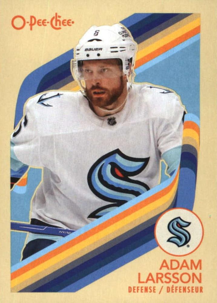 Adam Larsson #215 Seattle Kraken | 2023-24 O-Pee-Chee Retro