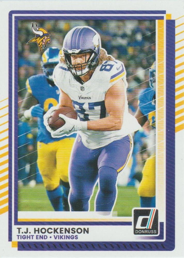 T.J. Hockenson #215 Minnesota Vikings | 2025 Donruss | NFL Football