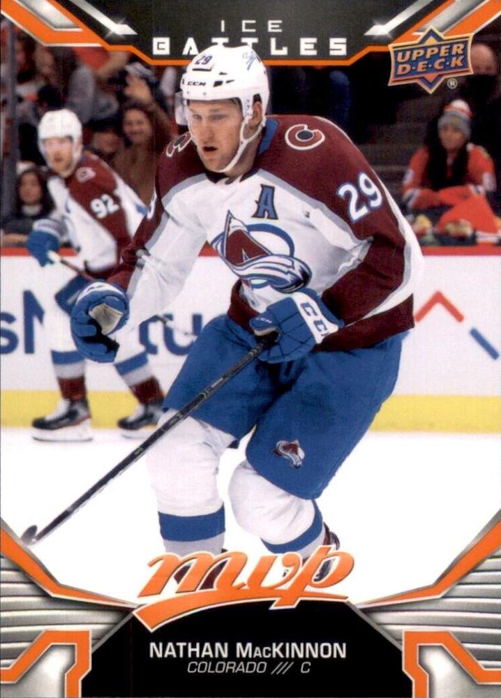 Nathan MacKinnon #216 Colorado Avalanche | 2022-23 Upper Deck MVP Ice Battles