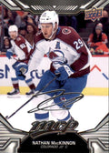 Nathan MacKinnon #216 Colorado Avalanche | 2022-23 Upper Deck MVP Silver Script