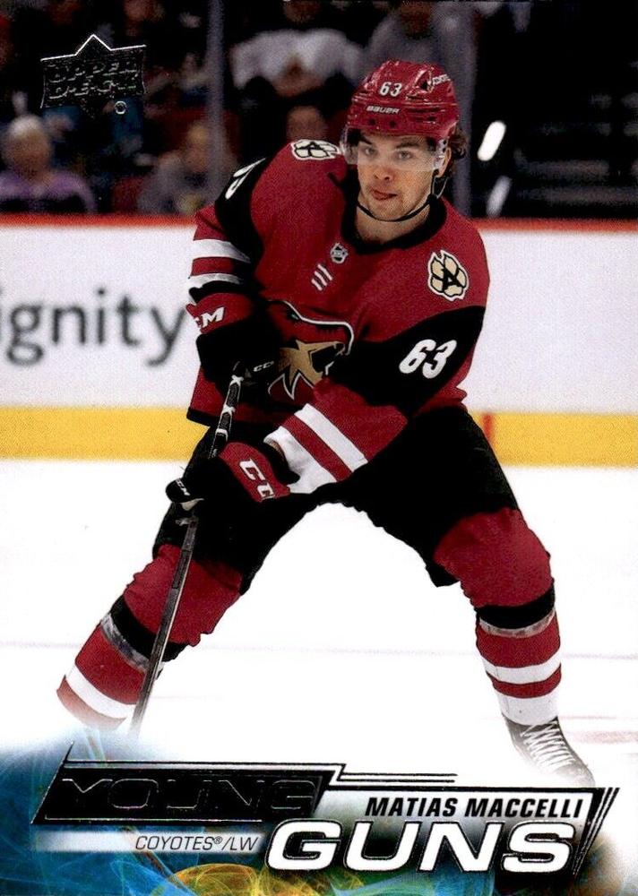 Matias Maccelli #216 Arizona Coyotes | 2022-23 Upper Deck