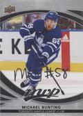 Michael Bunting #216 Toronto Maple Leafs | 2023-24 Upper Deck MVP Silver Script