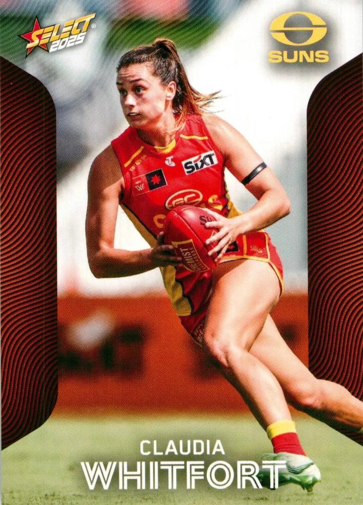 Claudia Whitfort #216 Gold Coast Suns | 2025 Select AFL Footy Stars