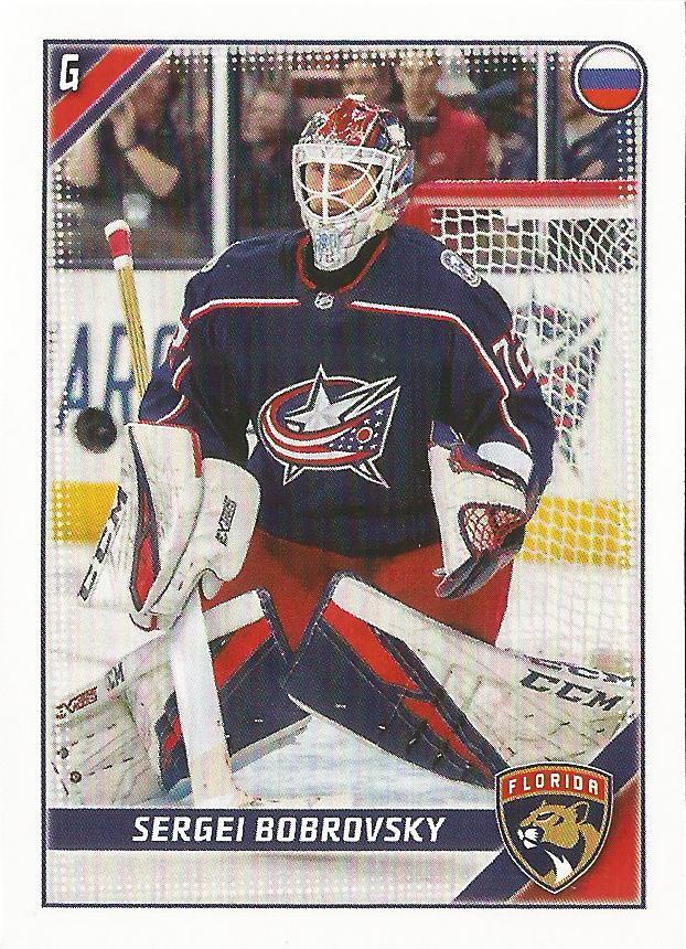 Sergei Bobrovsky #217 Florida Panthers | 2019-20 Topps NHL Sticker Collection