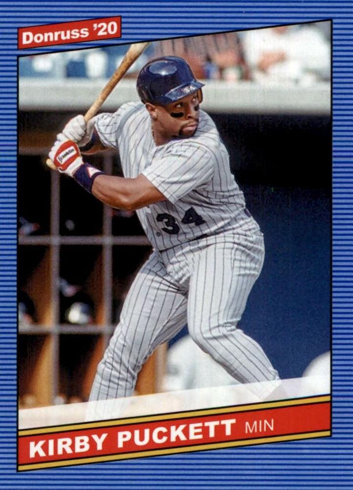 Kirby Puckett #217 Minnesota Twins | 2020 Donruss
