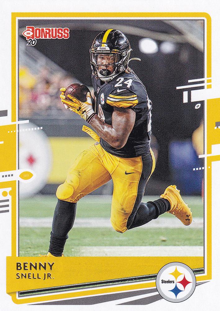 Benny Snell Jr. #217 Pittsburgh Steelers | 2020 Panini Donruss | NFL Football