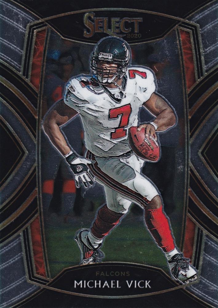 Michael Vick #217 Atlanta Falcons | 2020 Panini Select |  | NFL Football