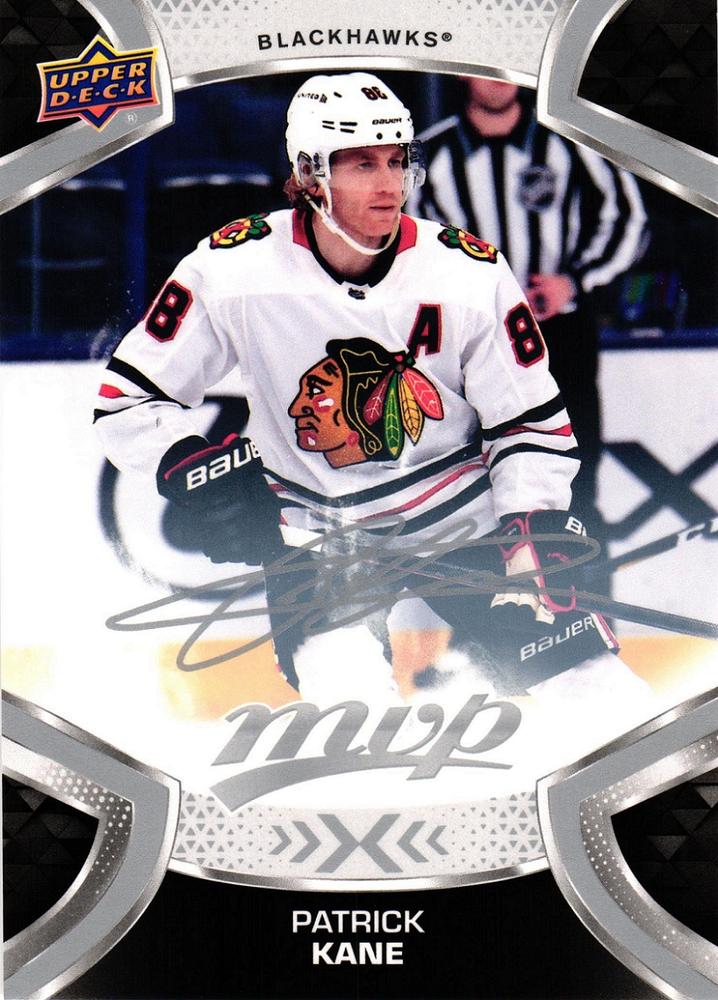 Patrick Kane #217 Chicago Blackhawks | 2021-22 Upper Deck MVP Silver Script