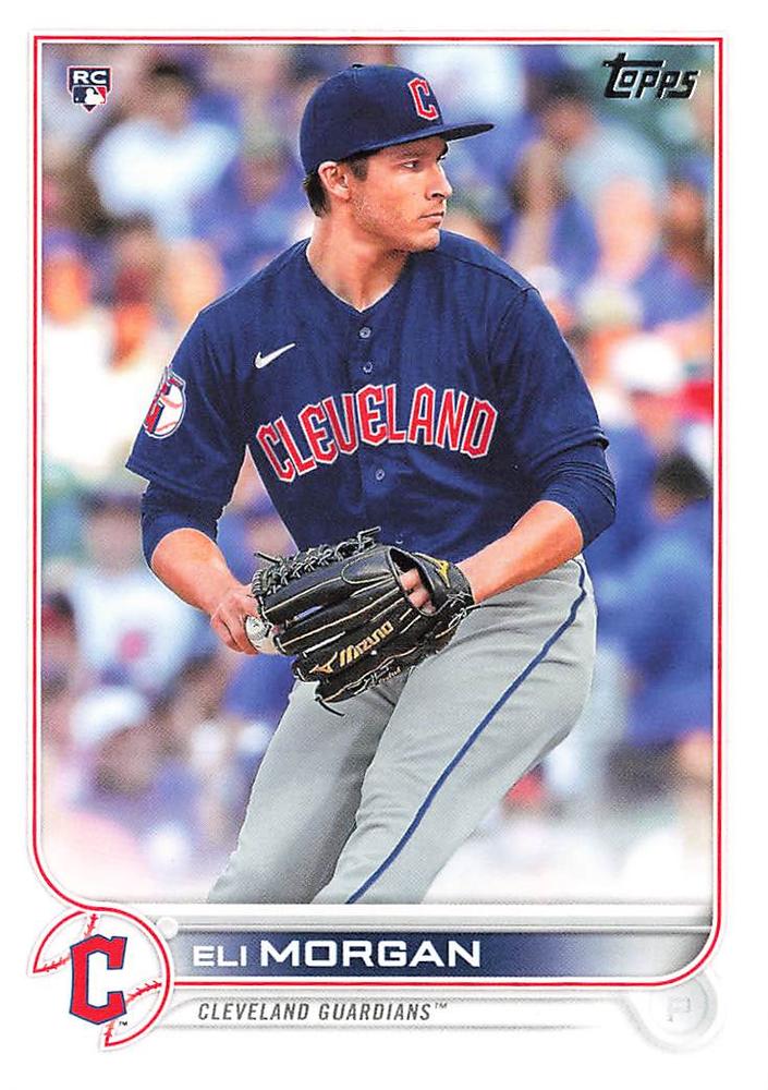 Eli Morgan #217 Cleveland Guardians | 2022 Topps