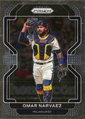 Omar Narvaez #217 Milwaukee Brewers | 2022 Panini Prizm
