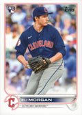 Eli Morgan #217 Cleveland Guardians (Factory set, Large RC logo) | 2022 Topps