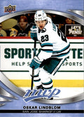Oskar Lindblom #217 San Jose Sharks | 2023-24 Upper Deck MVP