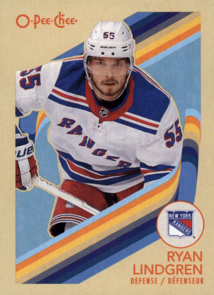 Ryan Lindgren #217 New York Rangers | 2023-24 O-Pee-Chee Retro