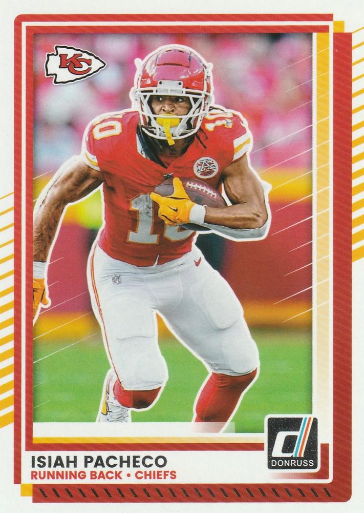 Isiah Pacheco #217 Kansas City Chiefs | 2025 Donruss | NFL Football