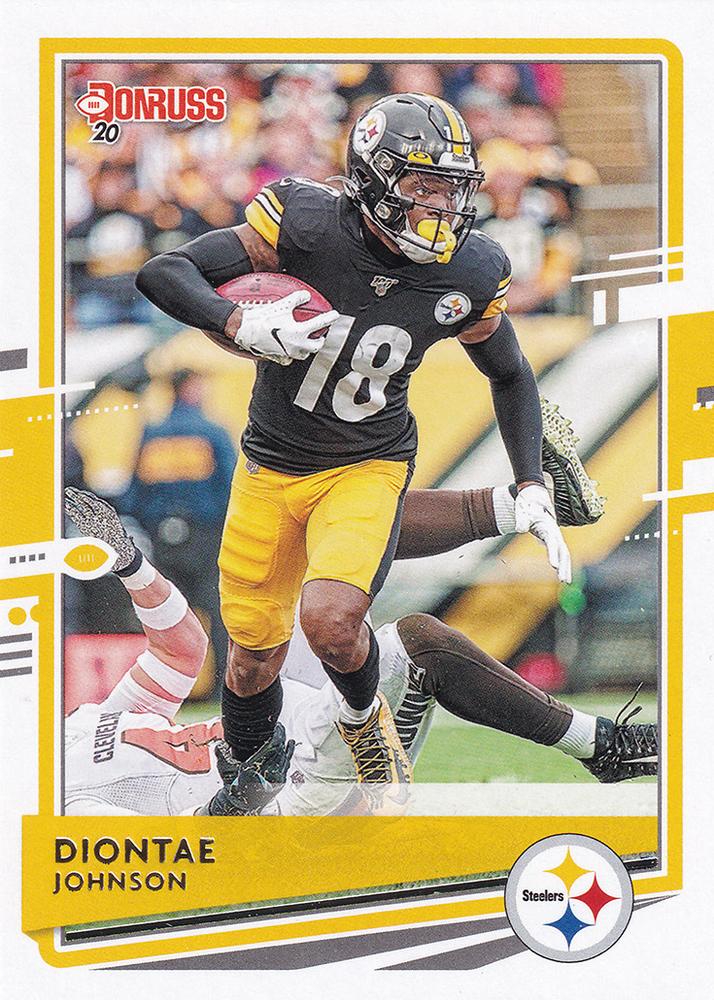 Diontae Johnson #218 Pittsburgh Steelers | 2020 Panini Donruss | NFL Football