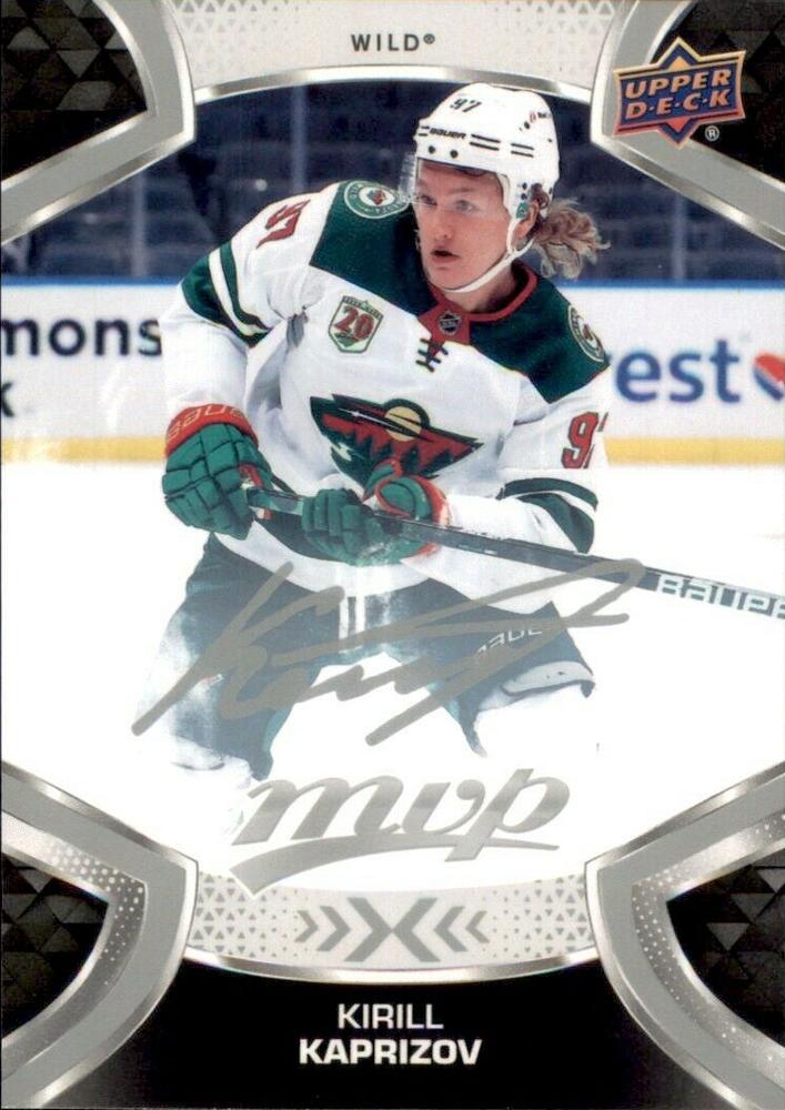 Kirill Kaprizov #218 Minnesota Wild | 2021-22 Upper Deck MVP Silver Script
