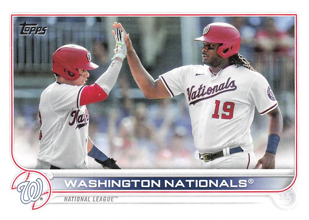Washington Nationals #218 Washington Nationals | 2022 Topps