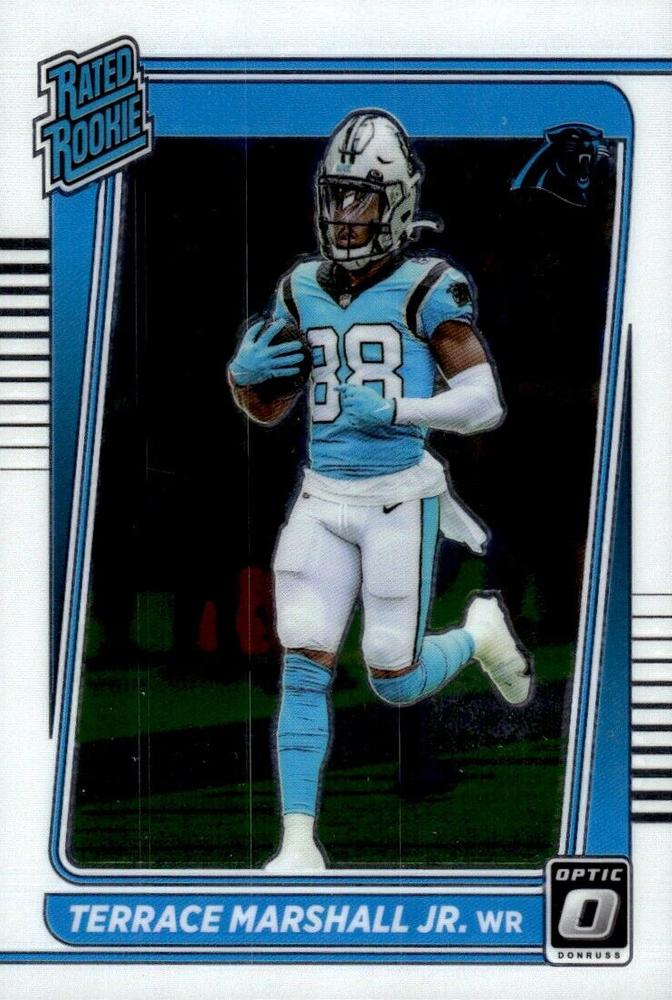 Terrace Marshall Jr. #218 Carolina Panthers | 2021 Donruss Optic | NFL Football