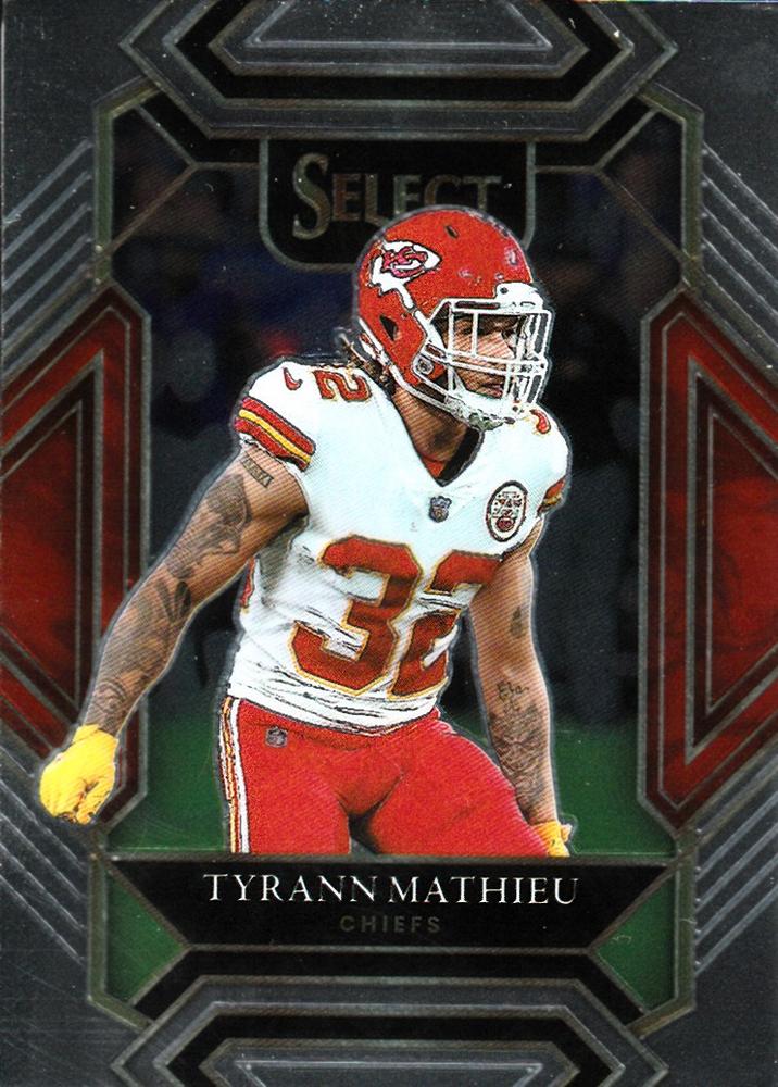 Tyrann Mathieu #218 Kansas City Chiefs | 2021 Panini Select |  | NFL Football