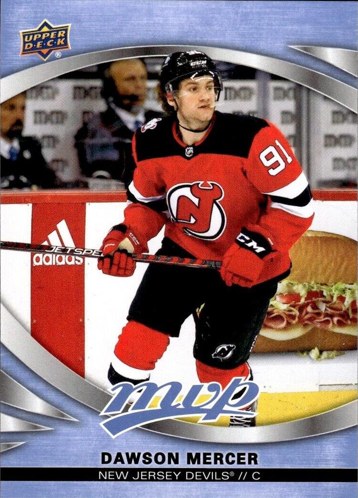 Dawson Mercer #218 New Jersey Devils | 2023-24 Upper Deck MVP