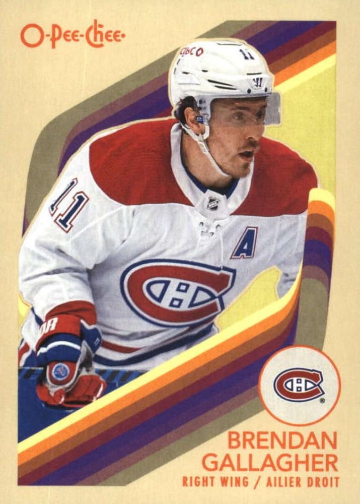 Brendan Gallagher #218 Montreal Canadiens | 2023-24 O-Pee-Chee Retro