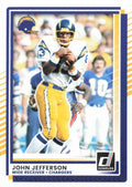 John Jefferson #218 San Diego Chargers | 2025 Donruss | NFL Football