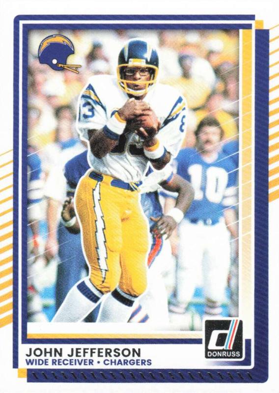John Jefferson #218 San Diego Chargers | 2025 Donruss | NFL Football