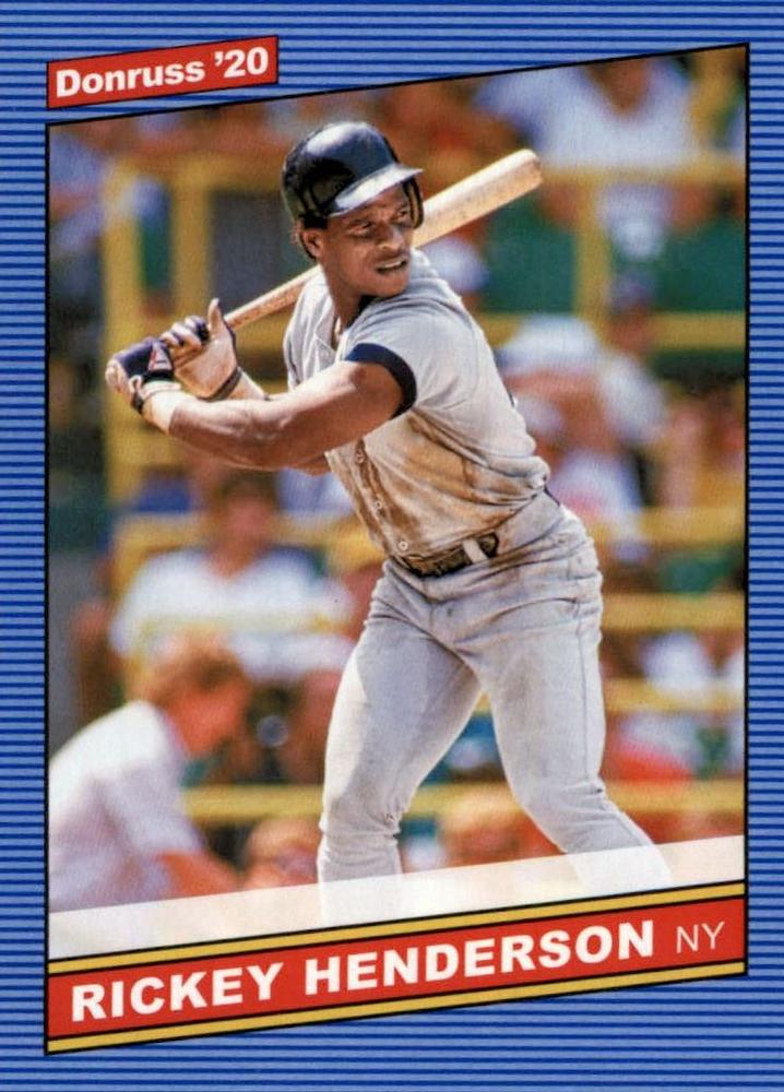 Rickey Henderson #219 New York Yankees | 2020 Donruss
