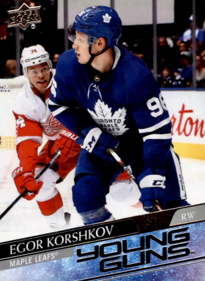 Egor Korshkov #219 Toronto Maple Leafs | 2020-21 Upper Deck