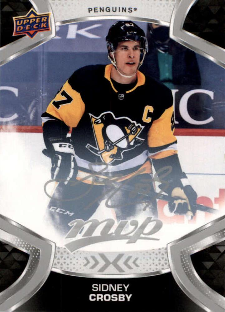 Sidney Crosby #219 Pittsburgh Penguins | 2021-22 Upper Deck MVP Silver Script