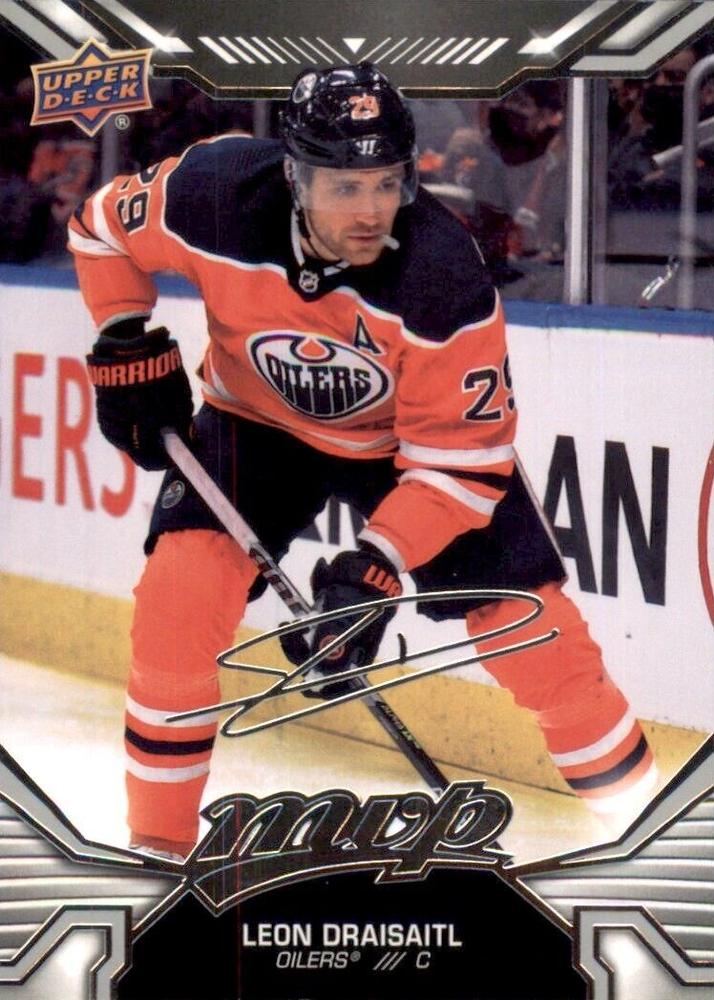 Leon Draisaitl #219 Edmonton Oilers | 2022-23 Upper Deck MVP Silver Script