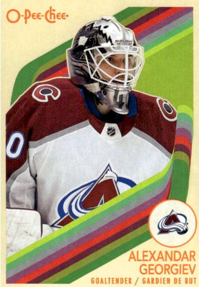 Alexandar Georgiev #219 Colorado Avalanche | 2023-24 O-Pee-Chee Retro
