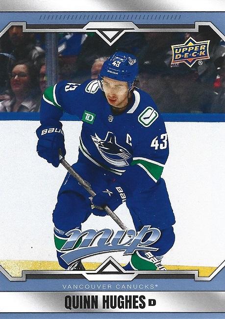 Quinn Hughes #219 Vancouver Canucks | 2024-25 Upper Deck MVP