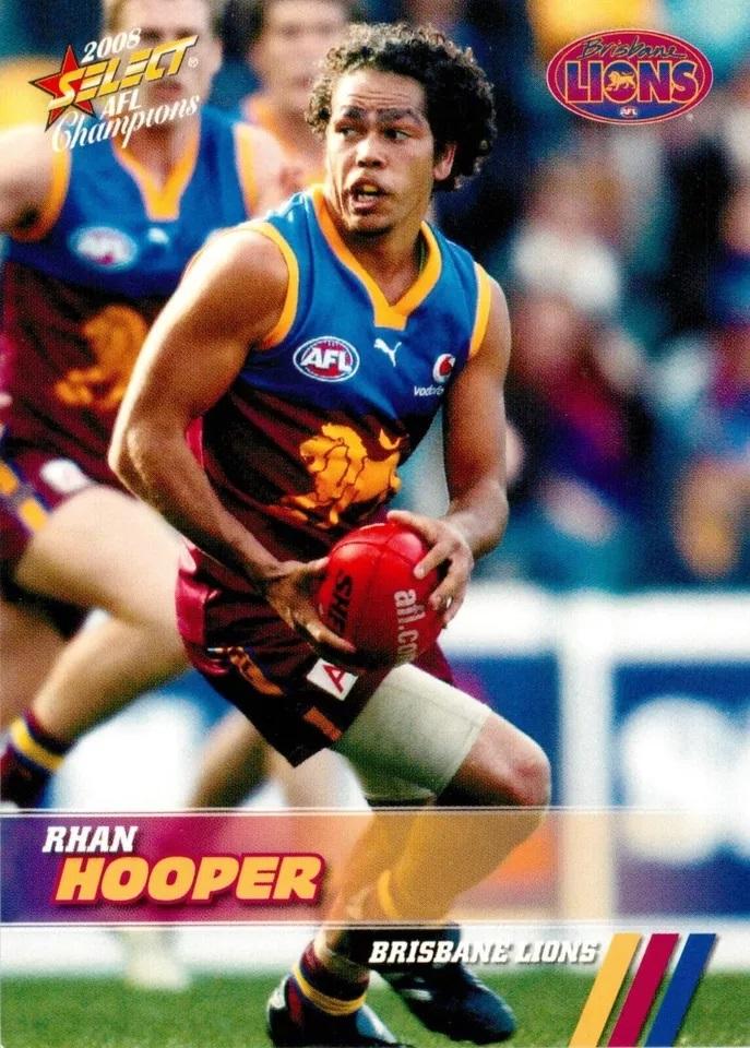 Rhan Hooper #21 Brisbane Lions | 2008 Select AFL Champions