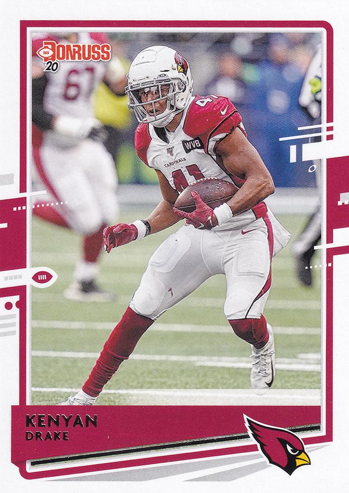 Kenyan Drake #21 Arizona Cardinals | 2020 Panini Donruss | NFL Football