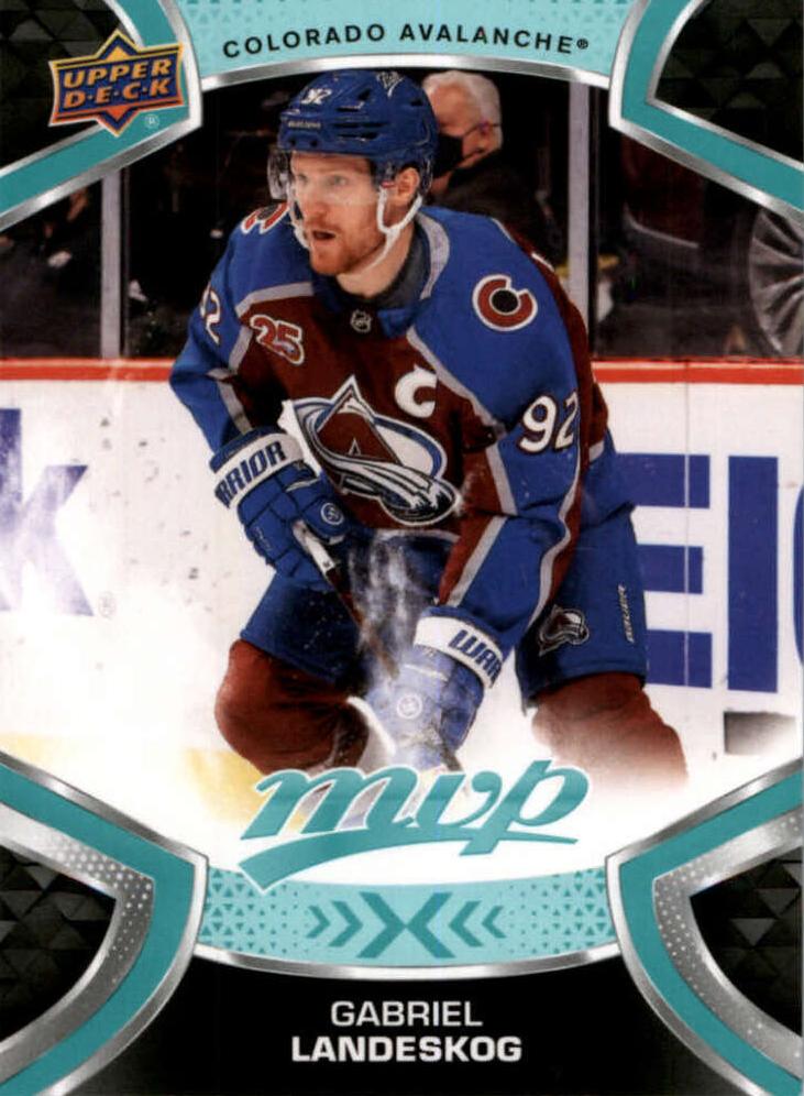 Gabriel Landeskog #21 Colorado Avalanche | 2021-22 Upper Deck MVP