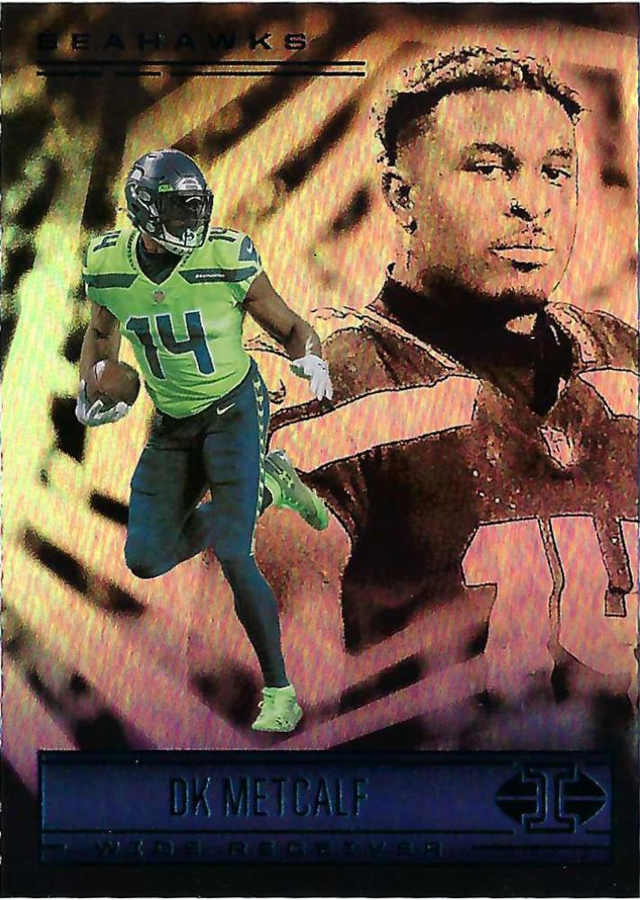 DK Metcalf #21 Seattle Seahawks | 2021 Panini Illusions | NFL Football