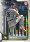 Aaron Ashby #21 Milwaukee Brewers | 2022 Bowman