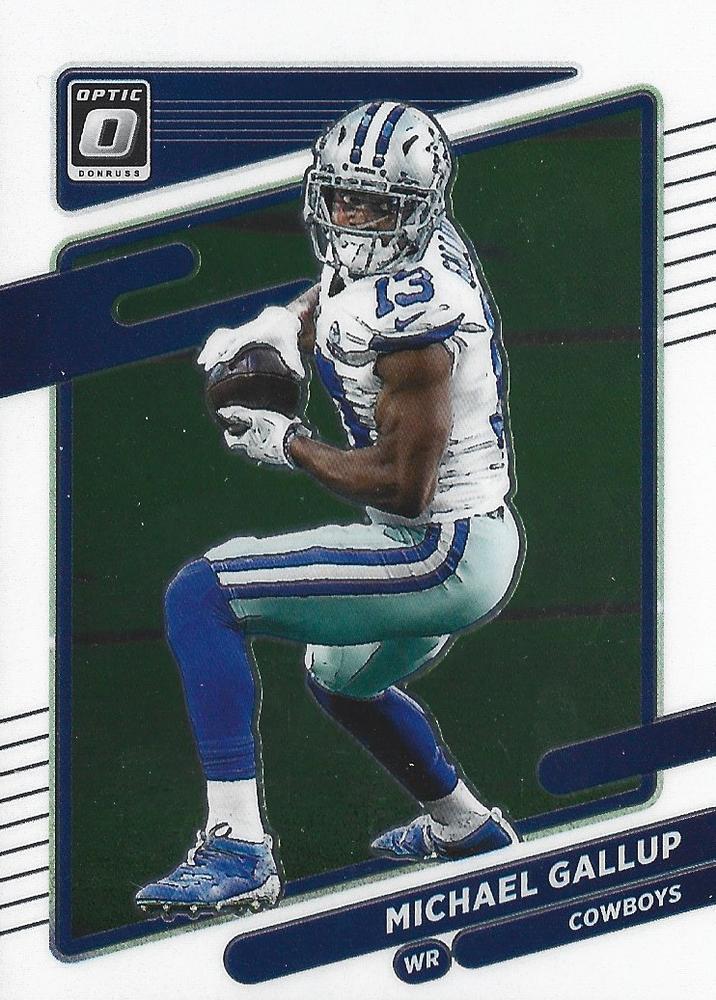 Michael Gallup #21 Dallas Cowboys | 2021 Donruss Optic | NFL Football