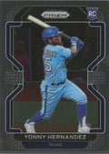 Yonny Hernandez #21 Texas Rangers | 2022 Panini Prizm
